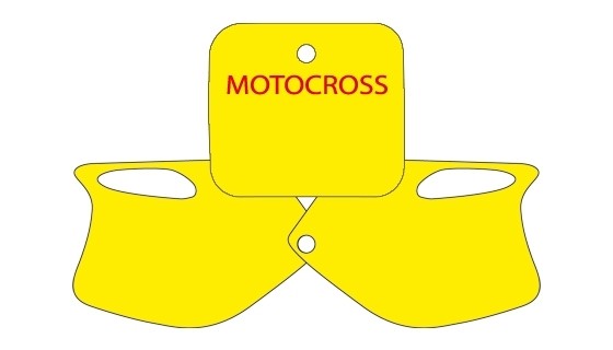 number plate stickers, EXC/SX 98-00