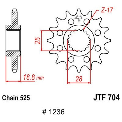 BMW Motorritzel, für BMW F650/F800 GS 08-