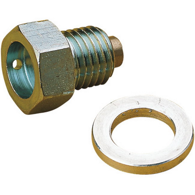 oil drain plug with magneto, XR600