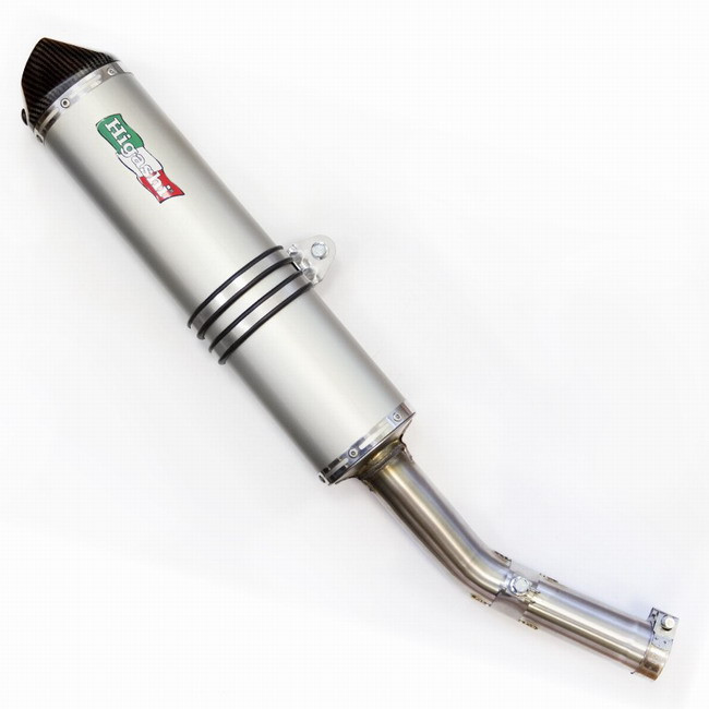 HIGASHI slip-on ABE Schalldämpfer, XR 650R 00-