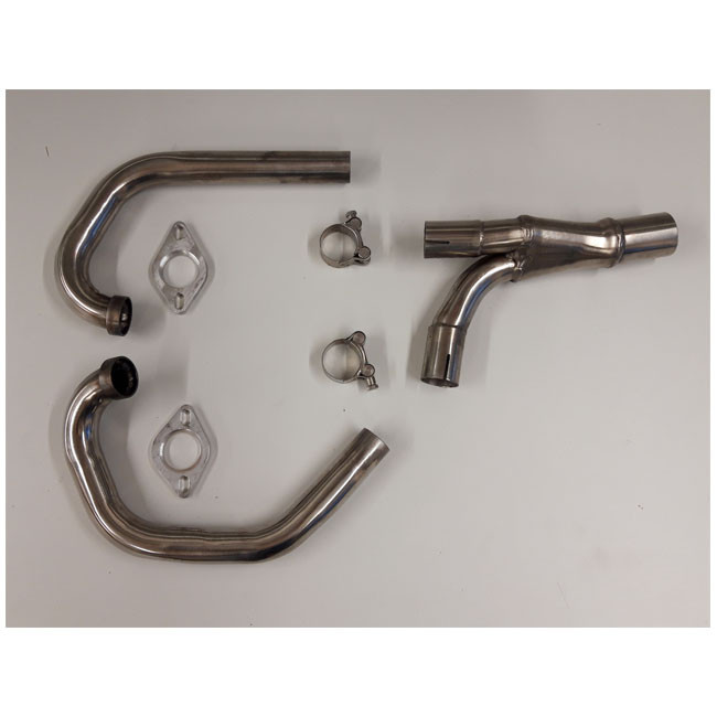 ABP stainless steel head pipe, XR 650R 00-