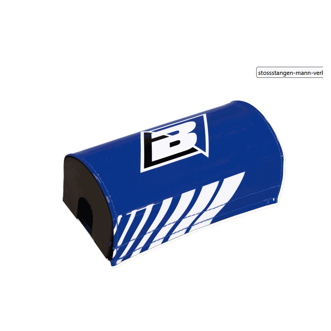 crossbar pad oversize handlebars, blue
