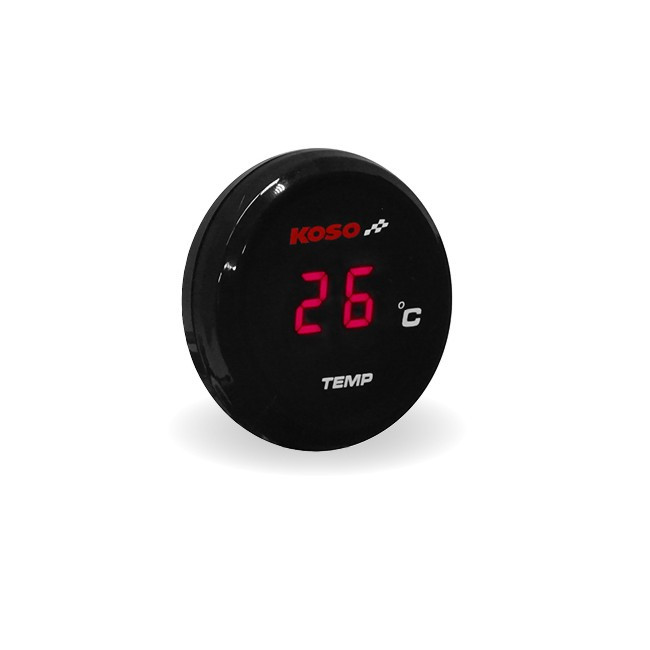KOSO COIN Digitalthermometer, rot