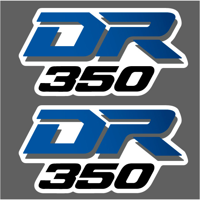 fuel tank sticker set DR 350