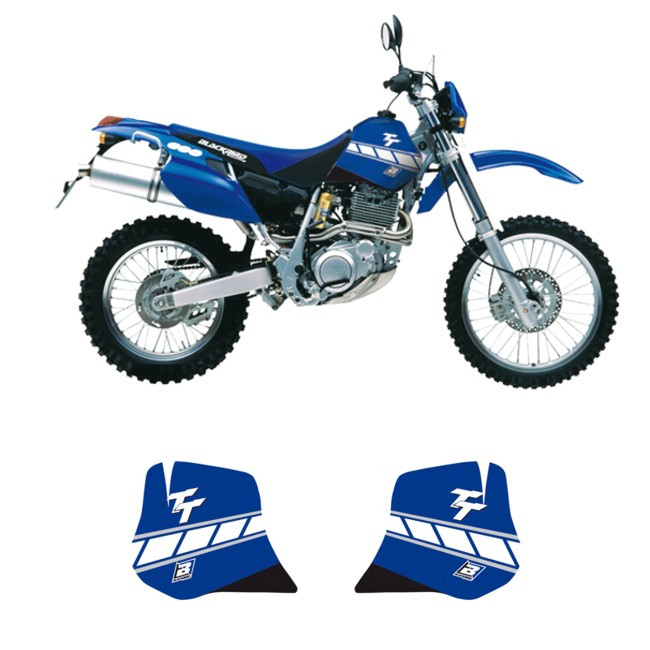 DREAM-2 fuel tank sticker blue, TT600R 97-05