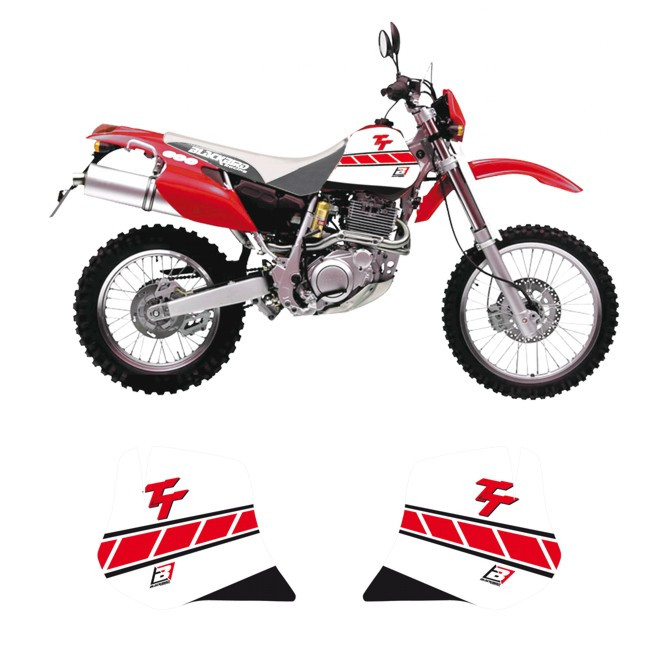 DREAM-fuel tank sticker red, TT600R 97-05