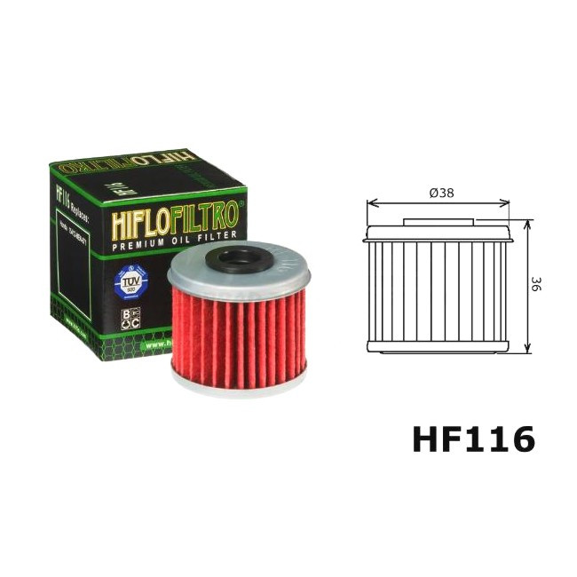 Ölfilter Honda CRF 250 04-