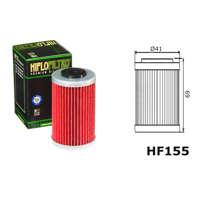 Ölfilter Husaberg FE 450/550/650 04-08