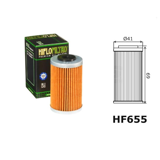 Ölfilter Husaberg FE 390 10-12