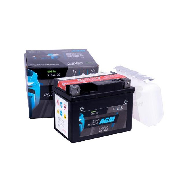 Batterie INTACT YTX4L-BS AGM