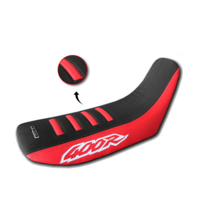 JN Grip-Sitzbezug "400R", schwarz/rot, XR400