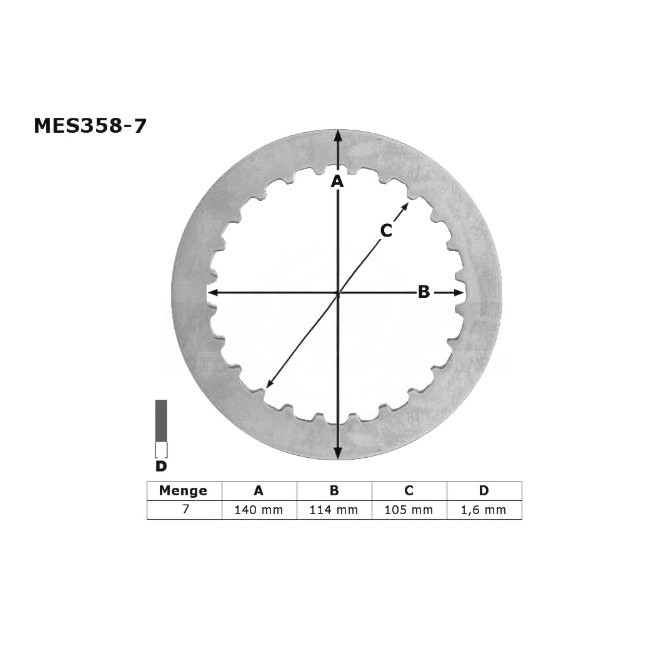 clutch friction plates, DRZ400