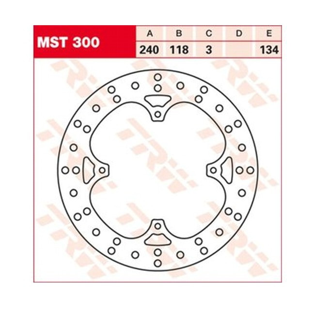 standard brake disc, XR650R