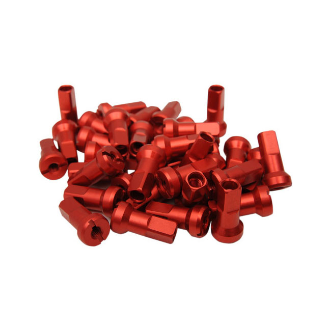 farbige Alu-Speichennippel, Gewinde 8G