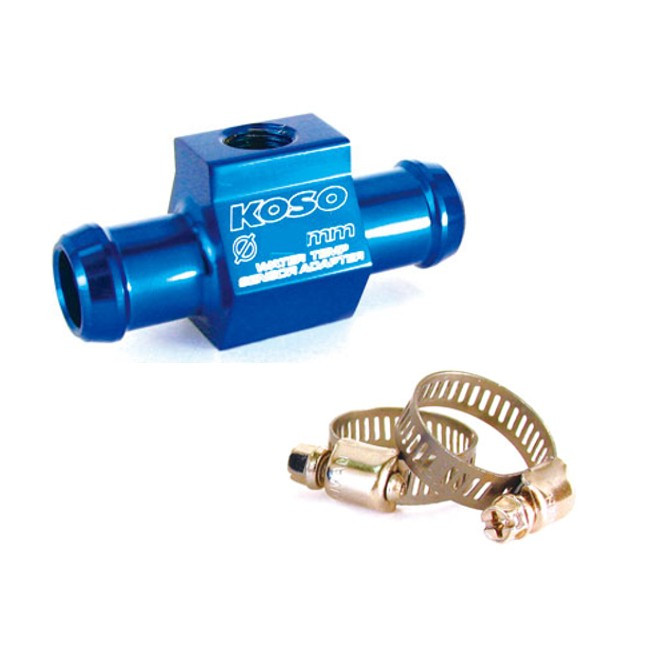 KOSO Temperatursensor Wasserschlauchadapter