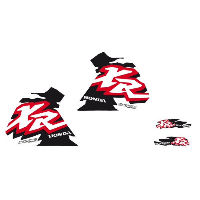 XR400 OEM fuel tank sticker set, separatly