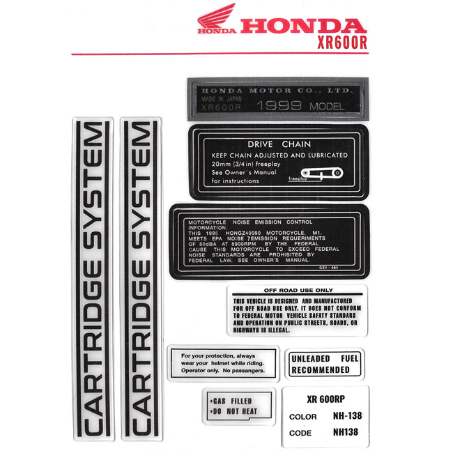 Wartungs- und Sicherheitshinweise, XR600