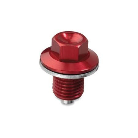 oil drain plug with magneto, XR600