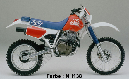 seat cover XR600 mod 87 Sitzbezug XR600 87