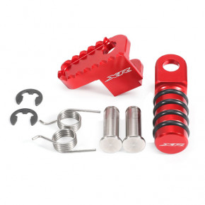 Alu-Schalt- und Bremshebelspitze XR4600, rot elox