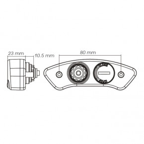 KOSO DB EX-02 Tachometer