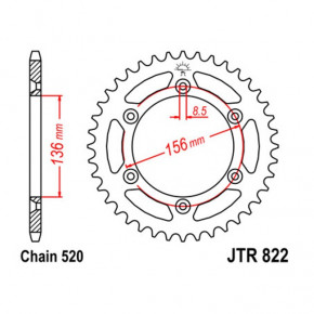 FUSION Kettenrad, DR350 90-95