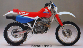 Tankaufkleber XR600 90